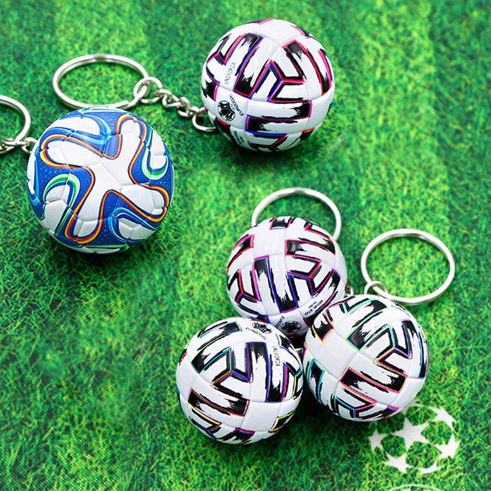 Club Fans Gifts Football Pendant Keychain Soccer Ball Key Chain Football Keyring Football Key Chain