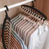 Rotating Multifunctional Hanger with Eleven Holes for Dorm and Bedroom Storage