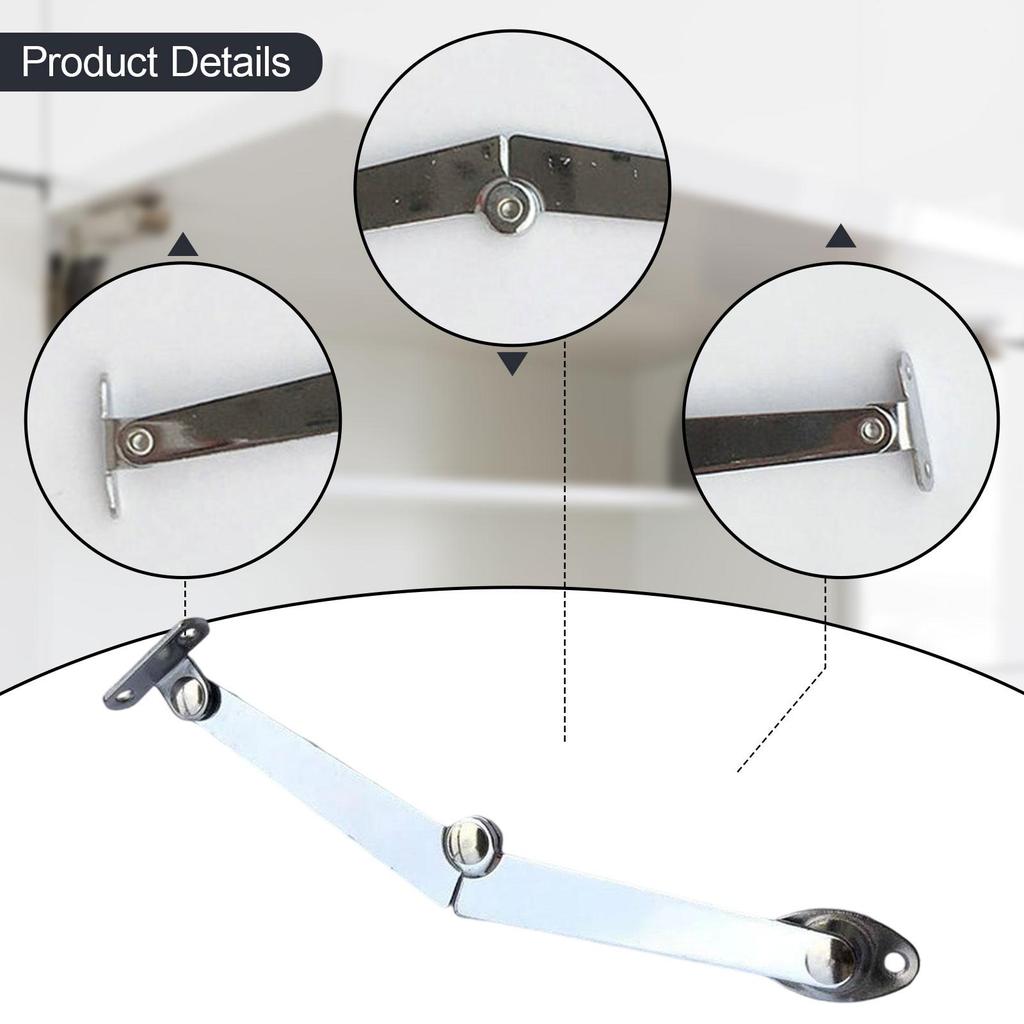 Петля-фиксатор крышки Замена Портативная Легкая установка Кронштейн поддержки крышки для Шкафа, Сундука, Мебели для шкафа, Шкатулки для украшений