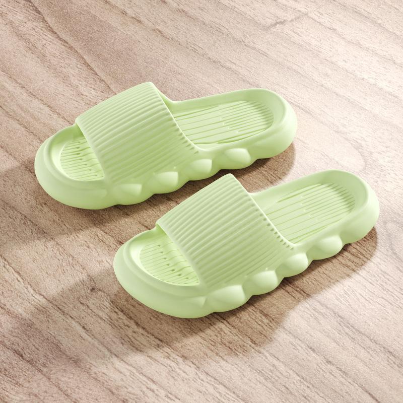 Женские домашние тапочки Eva, летние однотонные повседневные мягкие нескользящие мужские и женские тапочки, сандалии на плоской подошве, размеры 36-45