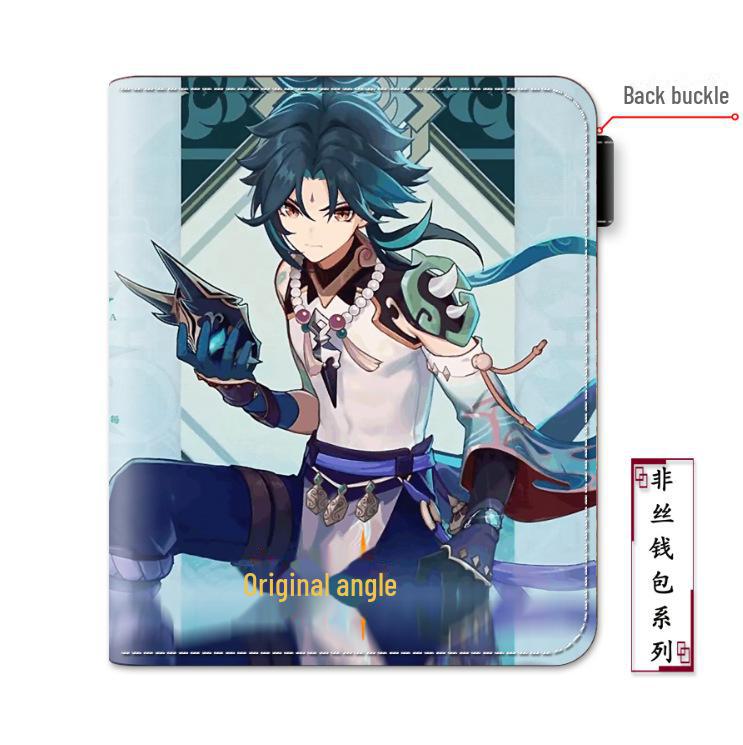 Кошелек с аниме-игрой Genshin Impact — высококачественный периферийный продукт