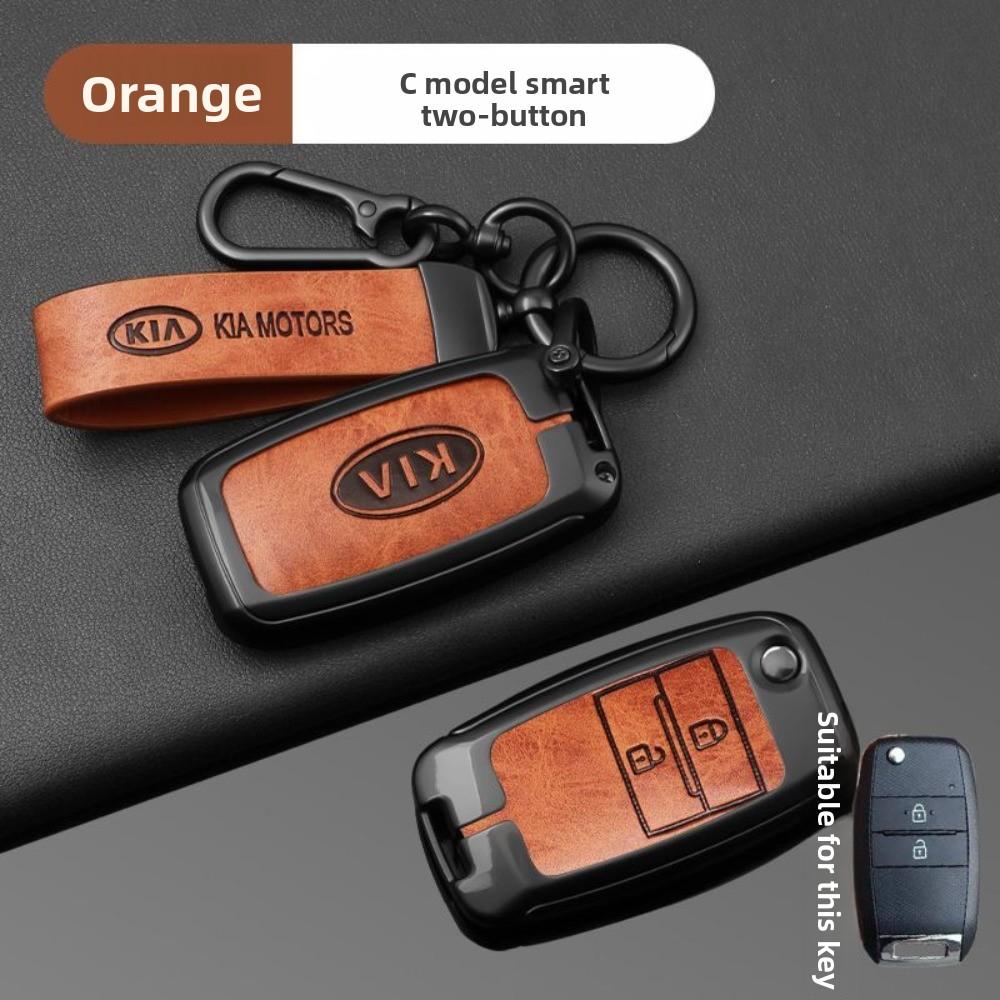 Durable for Kia Key Cover for KX3 KX5 K2 K4 Forte KXCross Sportage Seltos Rio Car Keys Protection