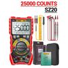 New ANENG SZ20 Professional Digital Multimeter Electric 25000 Counts AC/DC Current Meter Voltage Tester for Car Ohm Temp Capacitor & Digital Display