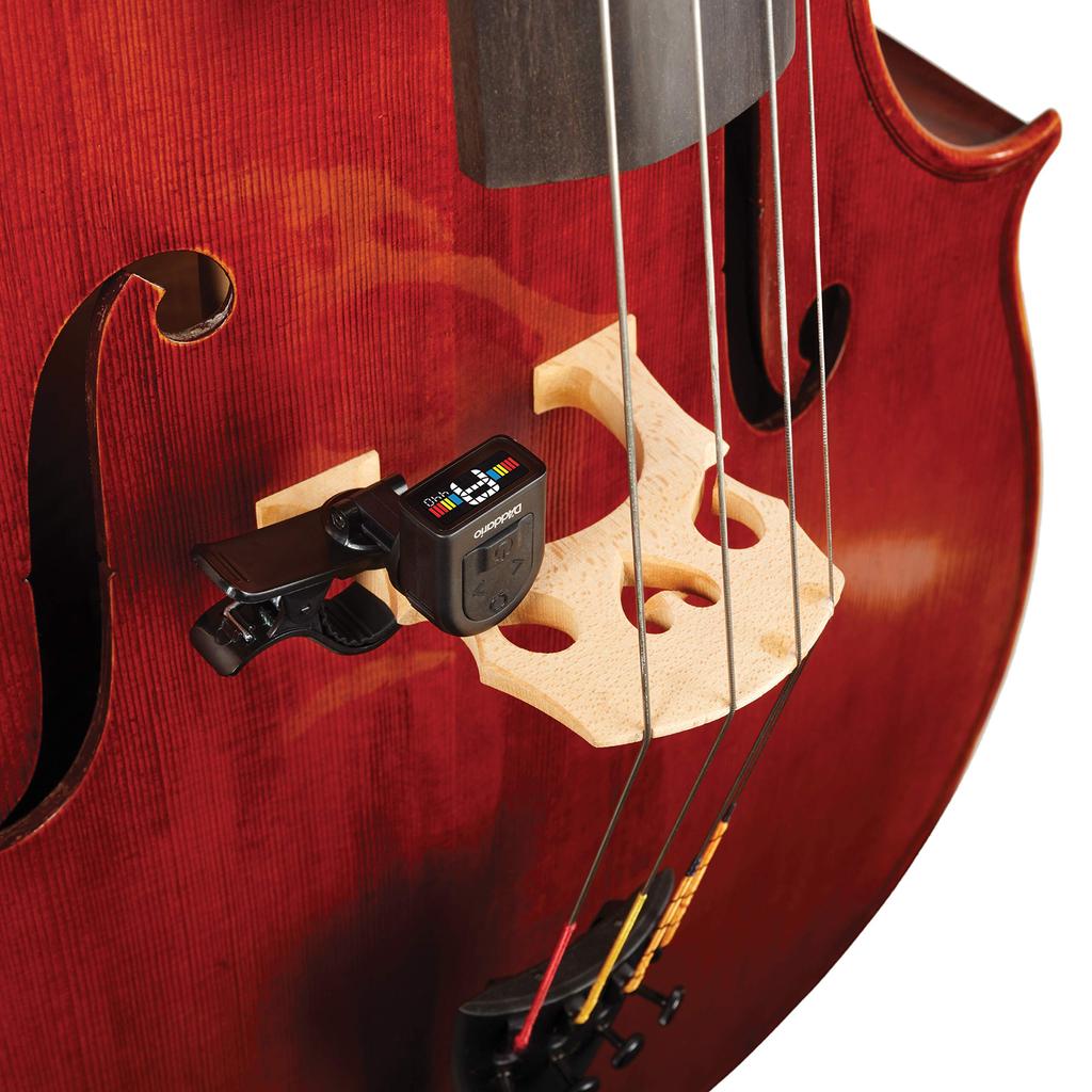 NS Micro Универсальный Хроматический Тюнер D'Addario на Зажиме, Тип, Полноцветный Дисплей, PW-CT-13