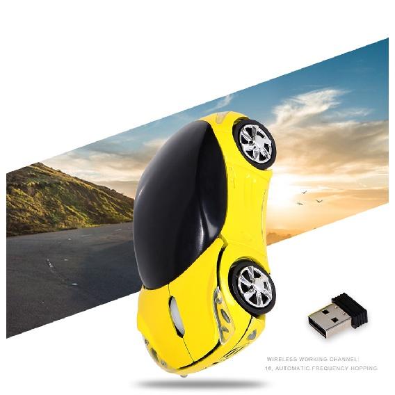 Беспроводная мышь, модель автомобиля, мышь Gamer, 2,4 ГГц, 1200 точек на дюйм, оптическая USB-мышь с прокруткой для планшетов, ноутбуков, ПК, игр, беспроводные игры