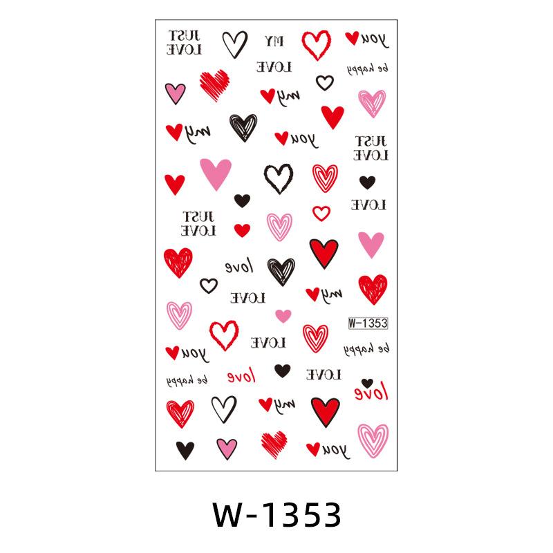 Tattoo Stickers Waterproof And Sweat-Proof Valentine'S Day Temporary Disposable Tattoo Stickers Cute