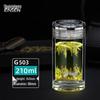 Shuiyisheng G503 210ML Double-Layer Glass Tea Cup
