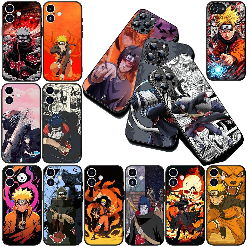 Soft Cover for Apple iPhone 17 Pro XS Max Air 6 7 8 Plus 5 + SE 2022 SE2 16E Casing Phone Case KISAME Narutos