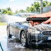 Насадка для шланга высокого давления, Насадка-усилитель для мойки автомобиля, Прочная насадка для садового шланга, Регулируемая насадка для очистки сада, патио, ухода за автомобилем