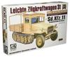 AFV Club 1/35 Sdkfz.11 3-тонный полугусеничный поздняя модель деревянная кабина пластиковая модель