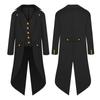 Men Medieval Victorian Costume Tuxedo Gentlema Tailcoat Gothic Steampunk Trench Coat Frock Outfit Overcoat Uniform for Men