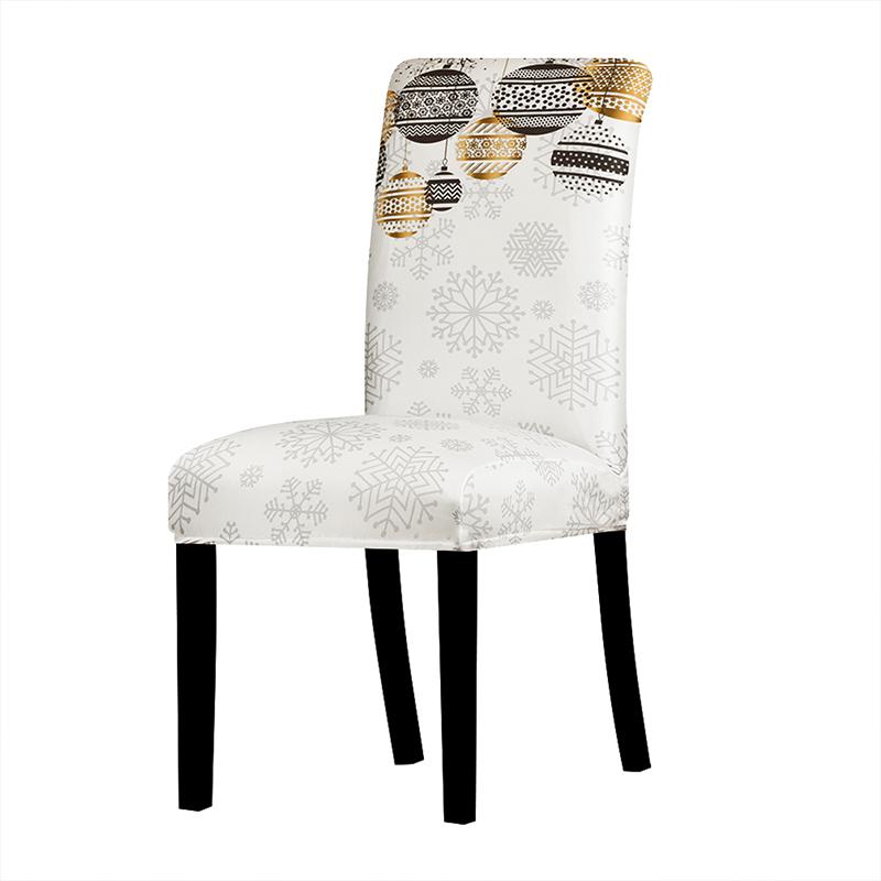Christmas Chair Cover Seat Protector Cheap Chair Covers For Holiday Party Dining Room Kitchen Hotel Living Room Chair Cover 1 PC