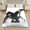 Harry Styles Print Flannel Blanket Cozy Warm Plush Throw Blanket For Bed Sofa Couch Indoor Household Use