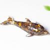 Фигурка дельфина из смолы Декор для дома Водный кристалл Смола Подарок для любителей животных