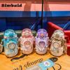 Cute Kids Water Bottle with Straw for Girls Various Modes of Children's Kawaii Cartoon Student Cup Leakproof Travel Drinkware