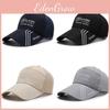 Letter Glacier Printing Baseball Cap Uv Protection Outdoor Breathable Hat Gift
