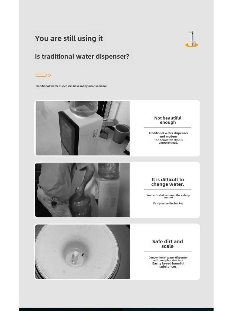 Электрический автоматический настольный насос для подачи бутилированной и минеральной воды