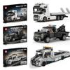 3 Стиля Технические Прочные Эвакуаторы Строительные Блоки Игрушки MOC Модель Эвакуатора Кубики Игрушки Подарки для Мальчиков на Праздник Вечеринку