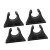 Boat Paddle Holder Clips Plastic Labor Saving Boat Hook Holder Sturdy Oar Keeper Pole Holder Set