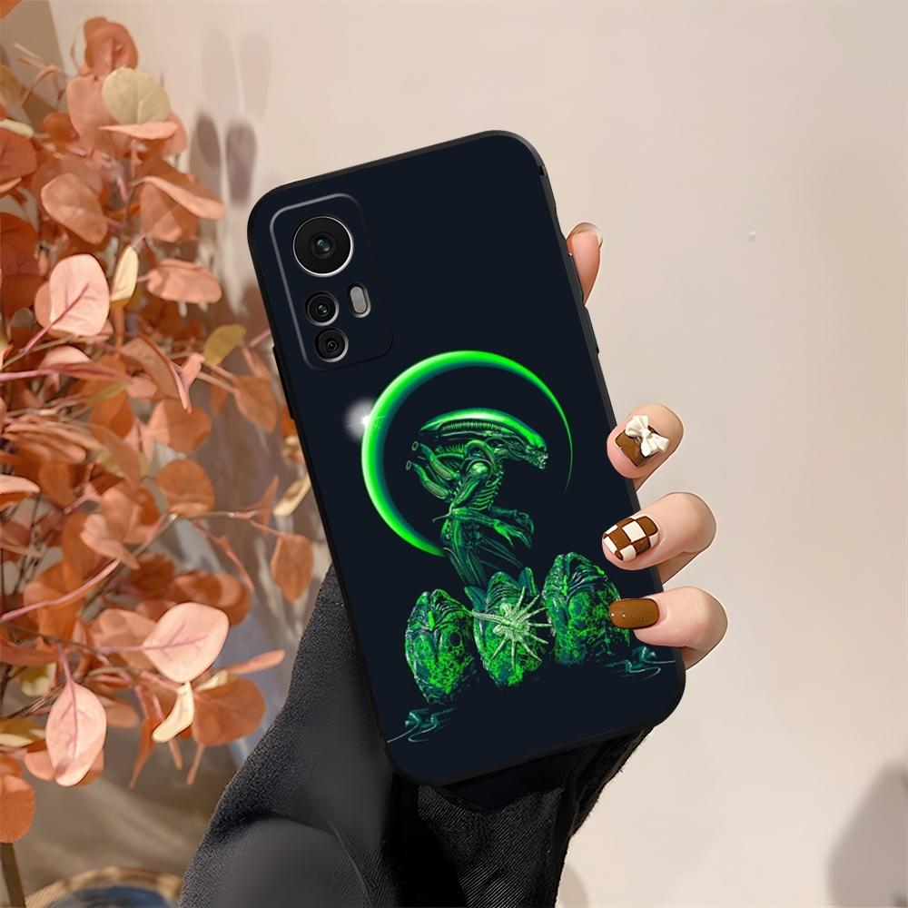 Чехол для телефона с изображением Чужого Ксеноморфа из фильма Fundas Для Xiaomi 15 14 12 Lite Pro 13 11t POCO X5 M6 M5 X6 X3 F5 F6 Pro
