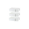 Towa Sangyo TZ Duvet Storage Bag (Set of 3) - White, Approx. 70 x 50 x 18cm (Height)