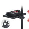 Mic Stand Tray Holder Microphone with Clamp Accessory Universal Shelf Sound