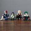 12cm My Hero Academia Anime Figure Midoriya Izuku Todoroki Shouto Bakugou Katsuki Action Figures Anime Character Model Toy
