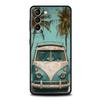 Чехол для телефона Samsung Galaxy S25 Edge S24 S23 S22 S21 Ultra S20 FE 5G S10 S10E S9 Plus Мягкий чехол Фургон Автомобиль Отдых на природе Кемпинг