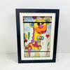 Magnetic Kids Artwork Frame with Elastic Band Front Opening Living Room Gallery Wall Hanging Children Painting Drawing Art Photo Picture Display Frame