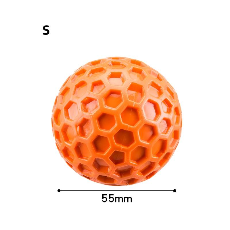 Interactive Rubber Ball Dog Chewing Toy for Small Medium Large Animals Pet Tooth Cleaning Indestructible Ball Pet Accessories