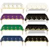 Disposable Moon Tablecloths Plastic Table Cover 2026 Eid Mubarak Tablecloths  Party Supplies