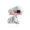 S925 Silver Salamander Heart Bead Cartoon Robot Vampire Theme Handmade Jewelry DIY Accessory