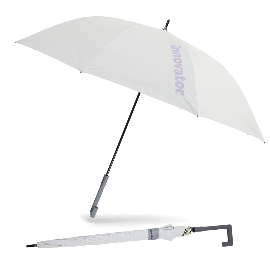 Ogawa Long Glass Fiber Heat Light UV Over 8 White x Jump Embedded Water Back Coating 18741 Зонт, мужской зонт, большой, прочный, спицы,