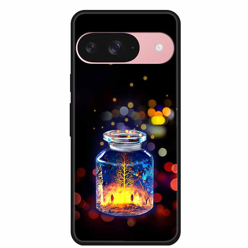 Case For Google Pixel 9 5G Case Painted Cat Soft Silicone TPU Lovely Cover For Google Pixel 9 Pro XL Cover for Pixel 9Pro Coque
