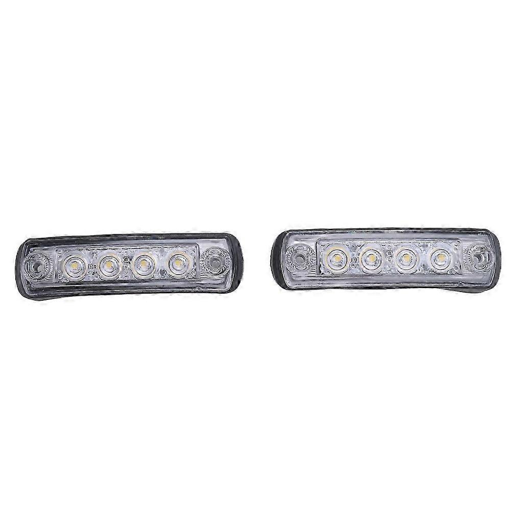 2Pcs 24V LED Sun Visor Light for MAN TGX TGS Truck Interior Lighting