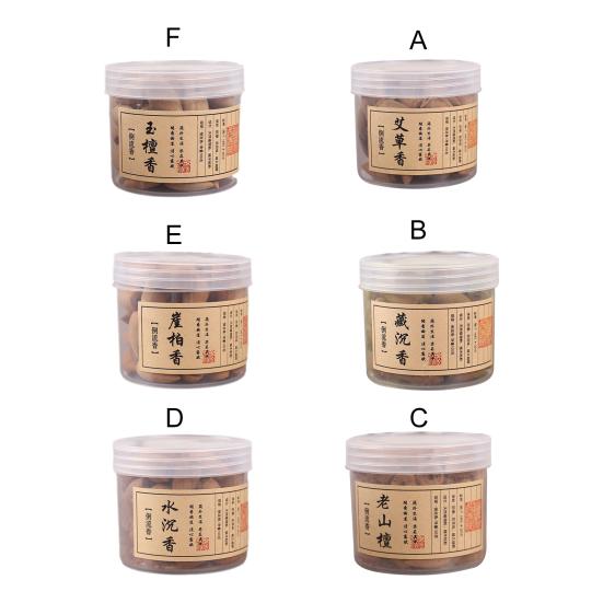 58 шт./кор. конус для благовоний, натуральный аромат, рефлюкс, растительные специи, китайские традиционные благовония из сандалового дерева, ароматерапия для медитации