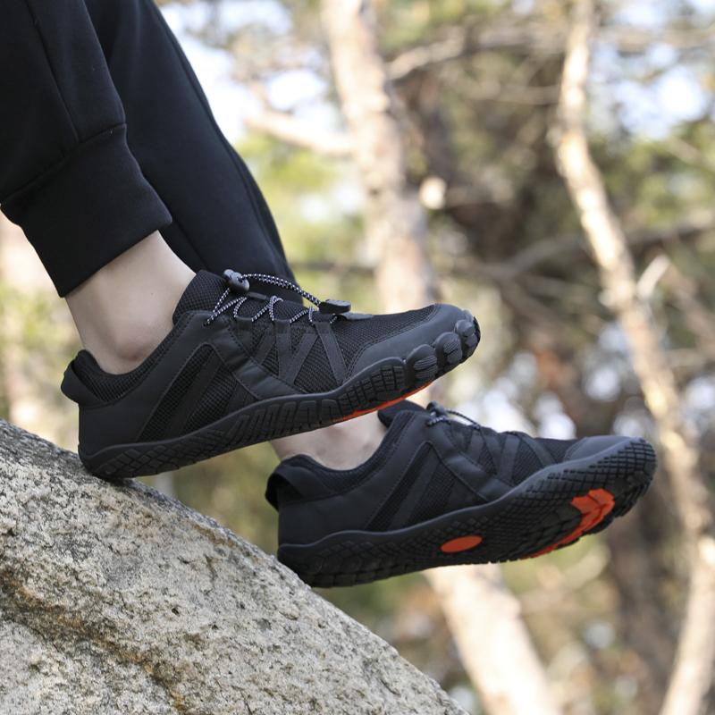 Походные кроссовки Босоногие спортивные туфли Обувь для кемпинга и треккинга Нескользящая эластичная подошва Дышащая сетка Обувь для фитнес-тренировок