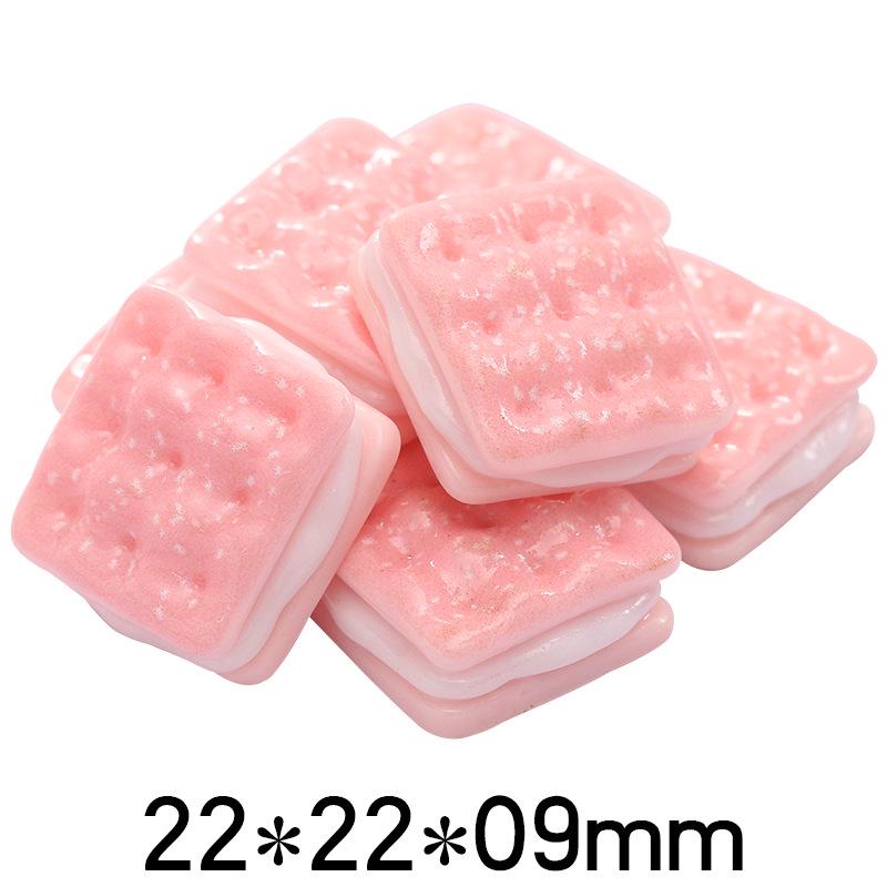 3D Hot Pot Egg Tart Bread & Cookie Resin Toy Playset