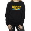 DC Comics Womens/Ladies Wonder Woman Text Logo Sweatshirt