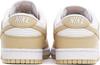 Кроссовки Nike Dunk Low Retro белый/белый/белый/командное золото
