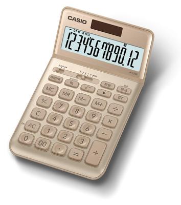 Casio Стильный калькулятор Gold 12 цифр Just Type JF-S200-GD-N