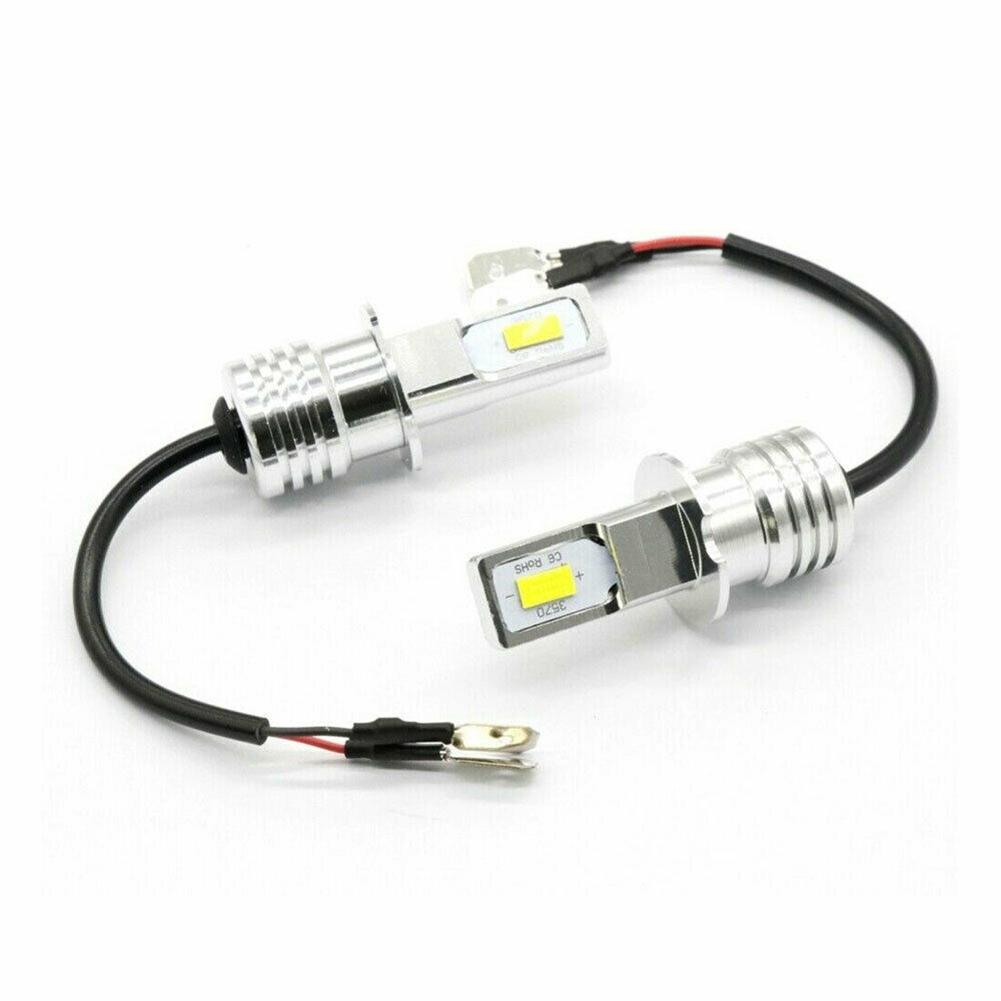 Светодиодные лампы Противотуманные фары Лампочки для наружного применения 3000К 55Вт 6000ЛМ