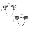 Cute Animal Ears Kid Costume Headband Stripes Design Costume Accessories Hairband Cartoon Headpiece Stage Performance