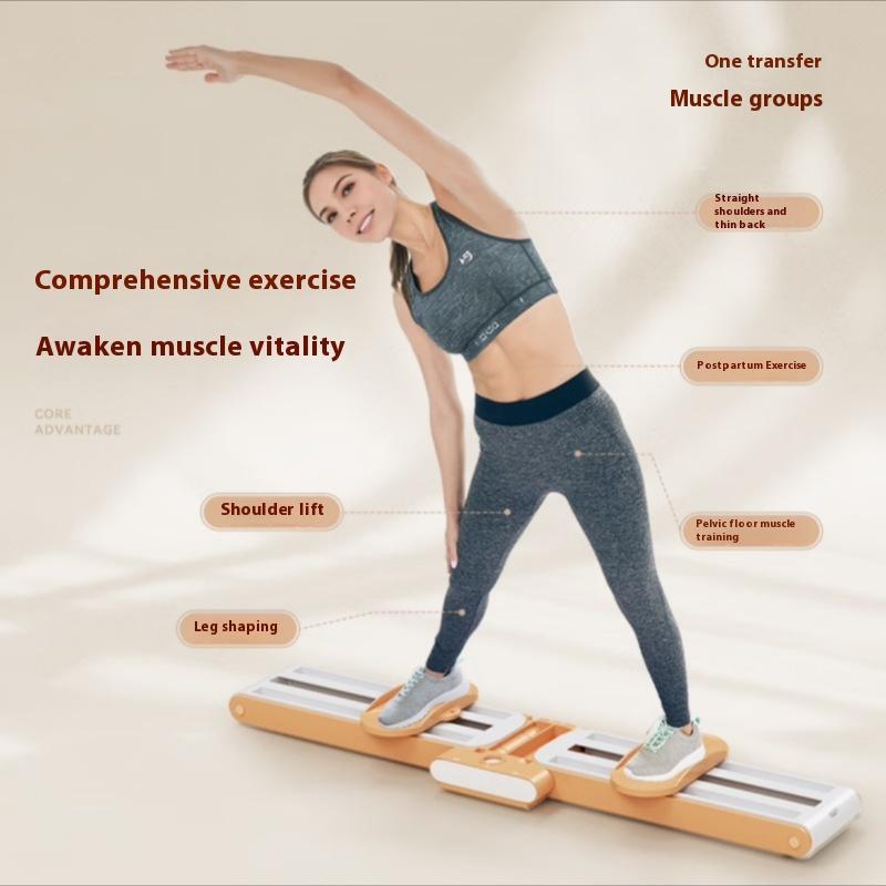 Лыжный тренажер для дома, тренажер для мышц дна, зажим для ног, фитнес-тренажер для растяжки ног, артефакт для похудения и коррекции формы ног