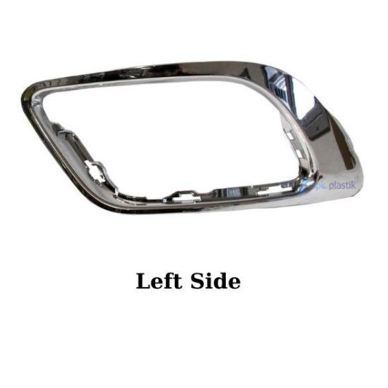 Противотуманная фара Рамка правая левая защитная решетка для Renault Fluence 2009-2015 хромированные детали высокого качества Oem 261520541R