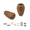 Для Shimano Для Daiwa SHIMANO DAIWA Пробковая Деревянная Рукоятка Рукоятка Power Handle Рукоятка Катушки для Приманки Рукоятка Рыболовной Катушки Запасной Винт с Подшипником YU324