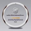 Car Leather Steering Wheel Cover For MG MG3 3SW ZR EHS EZS GS MG4 MG5 MG6 MG7 HS ZS EV 2024 GT X Power Auto Interior Accessories VV222