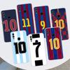 FootBall Number 7 10 30 Cover Phone Case For Huawei Y5 Y6 Y7 Y9S P Smart Z 2021 2019 Honor 10 Lite 9 20 9X 8S 8X 8A Pro 20i Coqu