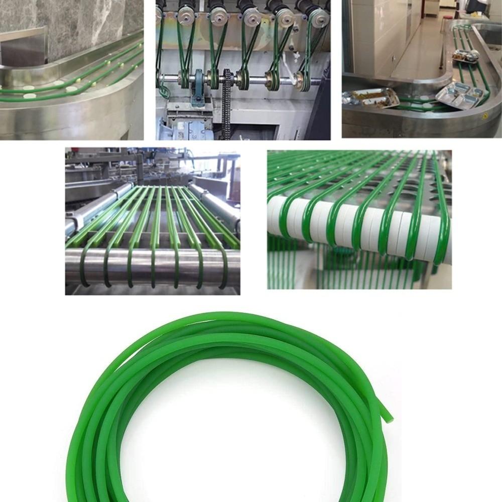 6mm Diameter Polyurethane Round Belt Rough Surface Round Belting Belt  For Conveyor Machine