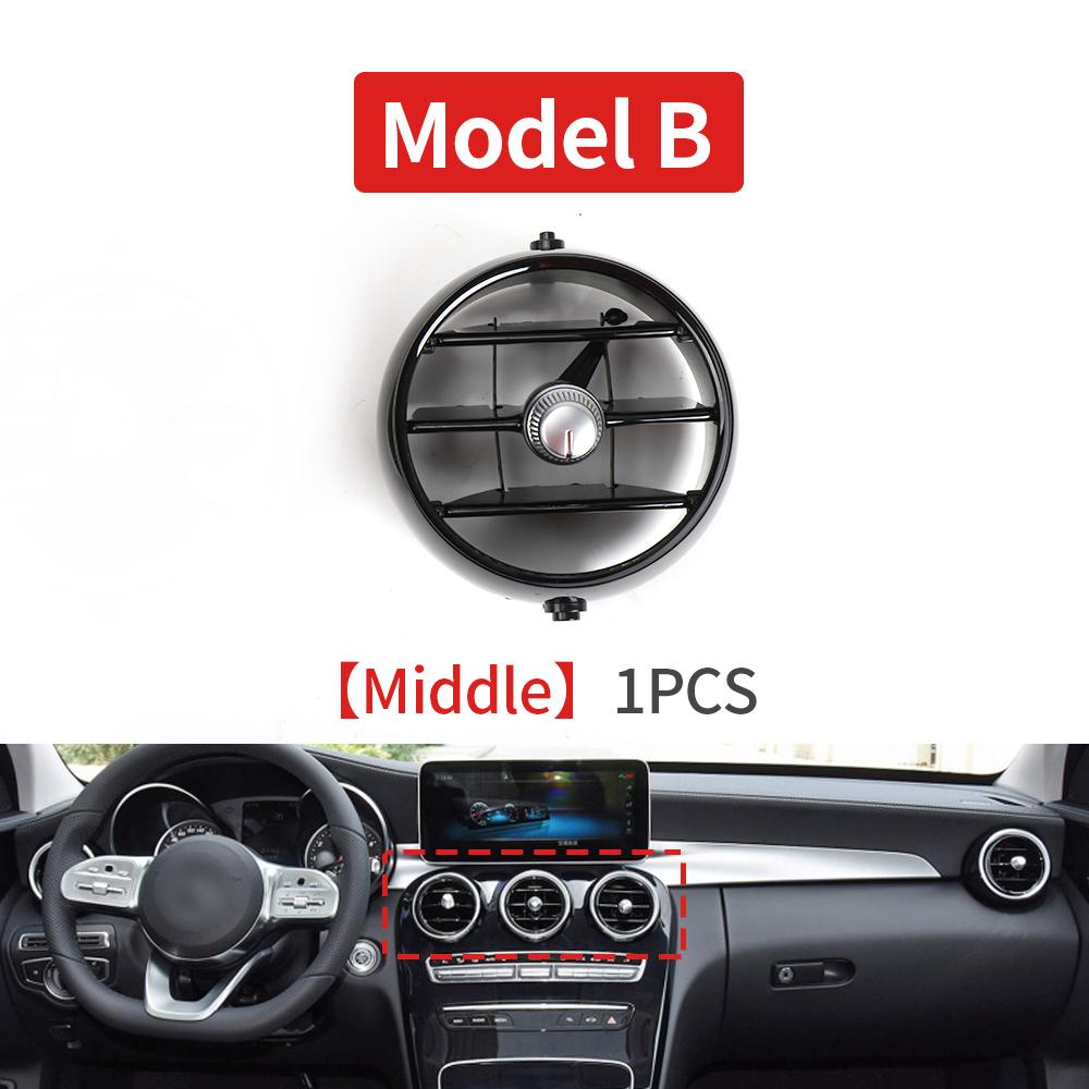 Новая центральная консоль, вентиляционная решетка для кондиционирования воздуха, рамка для выхода воздуха, подходит для Mercedes Benz W205 W253 GLC C Class